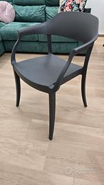 Sedie Green Strass con braccioli ( nuove )