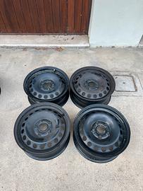 Cerchi volkswagen 15” in ferro 5x112