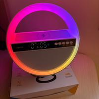 Lampada LED con radio/bluetooth/ricarica wireless