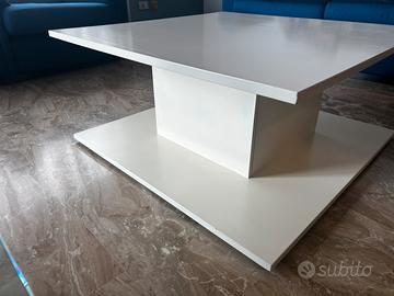 Tavolino da salotto moderno bianco
