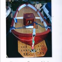 Barca in mogano e teak vero legno "SeiUnica"