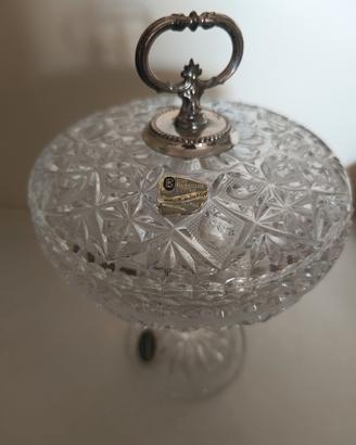 porta caramelle cristallo vintage 