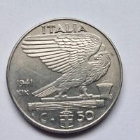Moneta 50 centesimi 1941