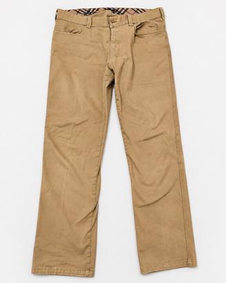 Burberry pantaloni uomo