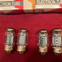 4 valvole termoioniche KT88 marca Svetlana