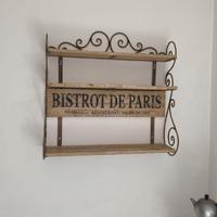 Mensola, Etagere in ferro e legno