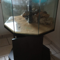 Vasca con tavolo manca luce e filtro