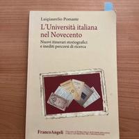L’università italiana nel novecento Pomante