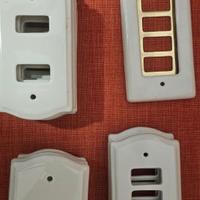 placche prese ceramica vintage