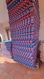 tatami 4 cm rosso blu