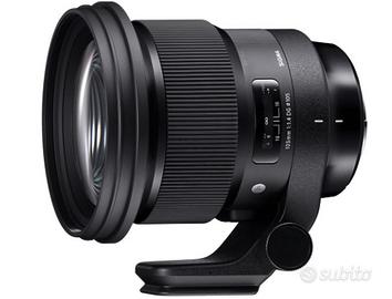 sigma 105 1.4 art per Nikon