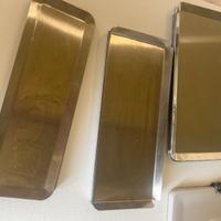 Vassoi acciaio per bar pasticceria e pizzeria