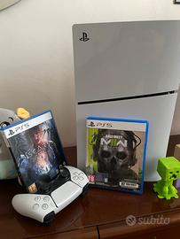 PlayStation 5 + disk + 2 games