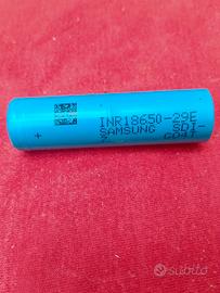 batteria litio Samsung 18650 