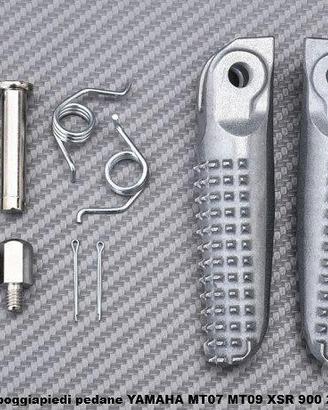poggiapiedi pedane YAMAHA MT07 MT09 XSR 900 21 25