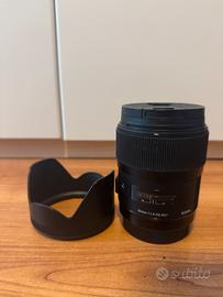 Sigma art 35mm 1.4 canon