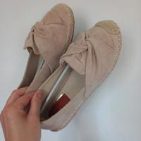 espadrillas beige nuove n.39