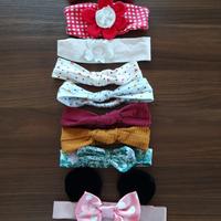 Fasce per capelli bambina 6/12 mesi