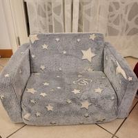 poltrona sfoderabile  e allungabile 