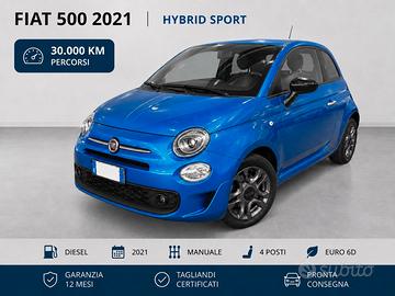 Fiat 500 30000km 1.0 Hybrid Connect-sport led-navi