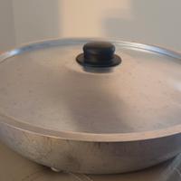 Padella professionale+coperchio alluminio Bialetti