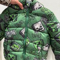 Giubbotto minecraft verde