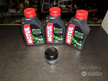 Kit tagliando 3 lt. motul 5100 + filtro olio