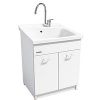 Mobile Lavanderia con lavabo in ceramica Dolomite
