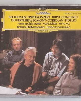 CD Beethoven – Triplo Concerto op. 56, Egmont