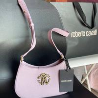 Roberto Cavalli borsa con tracolla e monogram RC