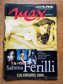 Calendario Max 2000 con Sabrina Ferilli