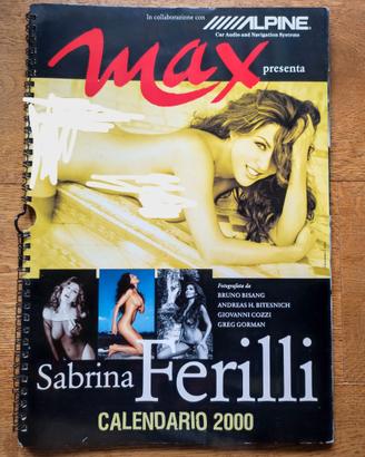 Calendario Max 2000 con Sabrina Ferilli