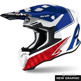 Casco Airoh Twist 2.0 tech blue gloss