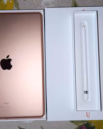 Ipad con apple pencil e cover 