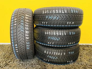 X4: Invernali 225/55R17 97H -PIRELLI RFT- al 80%