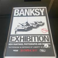 Banksy poster wall of sound 2003