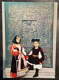 Cartolina costumi Sardi
