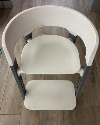 Sedia stokke steps con baby set e vassoio
