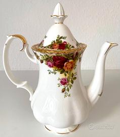 Caffettiera Royal Albert old country roses
