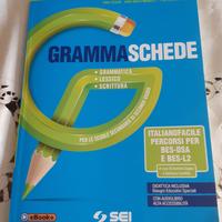 Libro Grammaschede Italiano facilitato per Bes e D