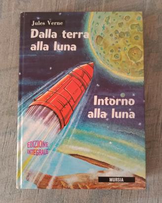Jules verne " Dalla terra alla luna ' doppio volum
