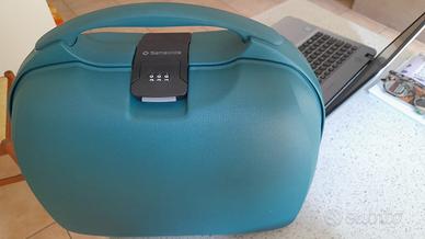 Beauty Case  Samsonite,rigido ,col.verde