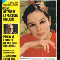 oggi  Rivista 5  Vintage Magazine rarità gossip pe