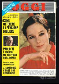 oggi  Rivista 5  Vintage Magazine rarità gossip pe