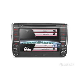 NAVIGATORE RADIO 7" PER SEAT SKODA VOLKSWAGEN VW 
