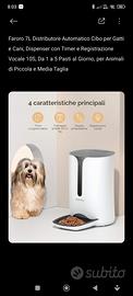 Distributore Automatico Cibo per Cani e Gatti. 