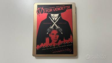 V FOR VENDETTA Blu-ray steelbook,edizione limitata