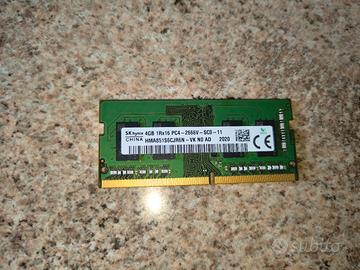 RAM DDR4 sodimm 4 GB SK Hynix