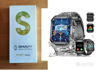 Smartwatch 1,96 pollici, 100+ sportive - Sigillato