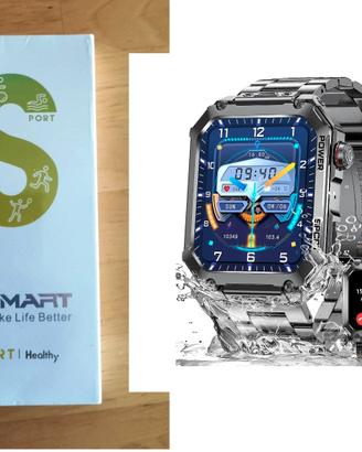 Smartwatch 1,96 pollici, 100+ sportive - Sigillato
